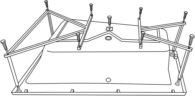 Ванна акриловая Excellent Sfera 170x100 правая