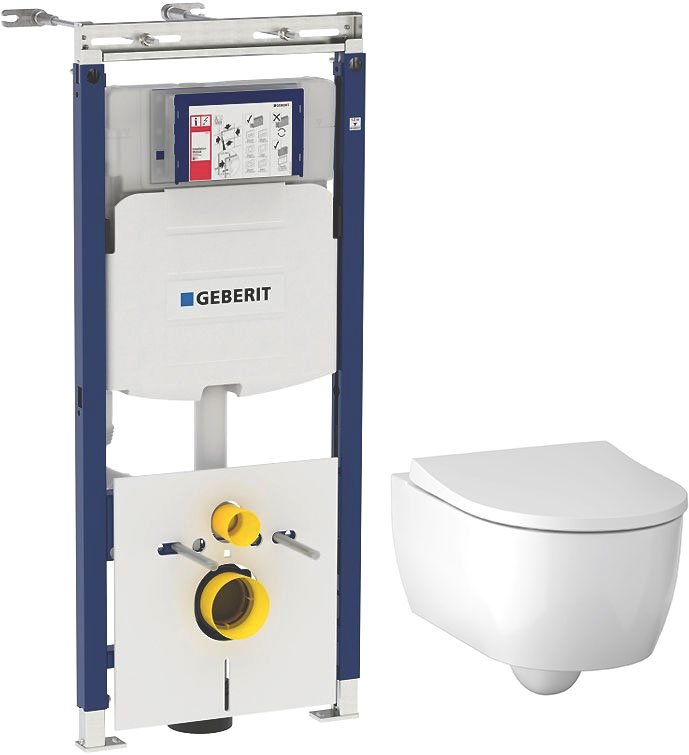 Комплект Geberit icon T54 Rimfree 500.362.TC.I