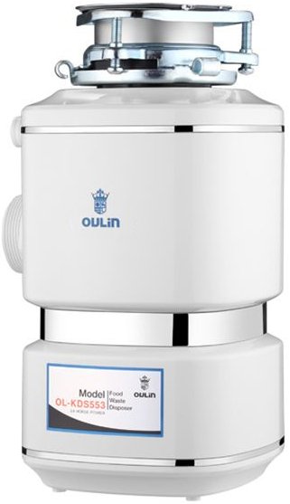 Комплект  Мойка кухонная Oulin OL-0369R + Измельчитель отходов Oulin OL-KDS553 + Адаптер для измельчителя Oulin Адаптер квадратный