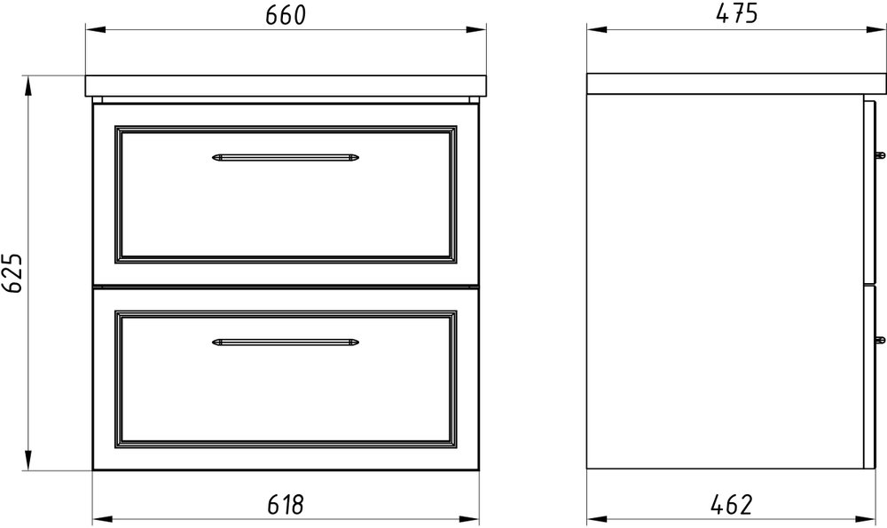 Тумба с раковиной ASB-Mebel Белмонти 65 ясень браш, софт синий